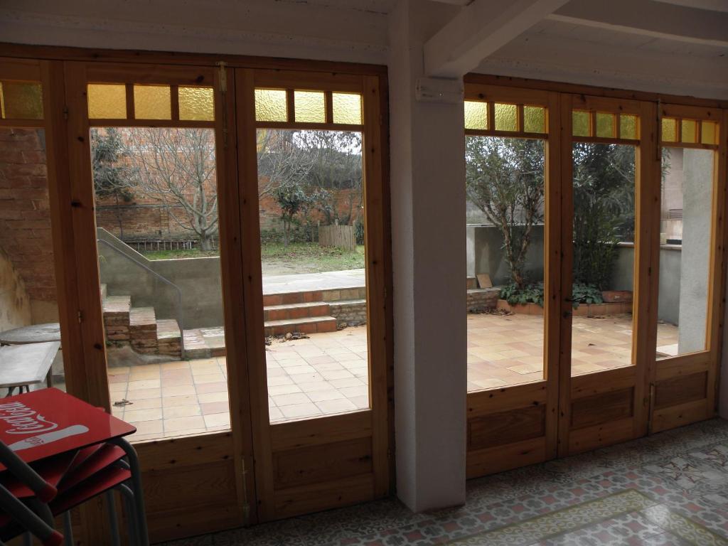 Hostal Cal Pla Sant Llorenc Savall Экстерьер фото